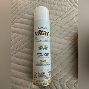 💨 LAMAUR Vita E Unscented Ultra Hold Hair Spray – NEW